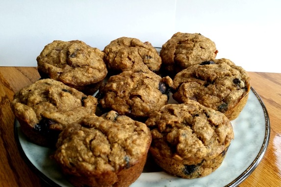 vegan blueberry muffins recipe, enticing healthy eating