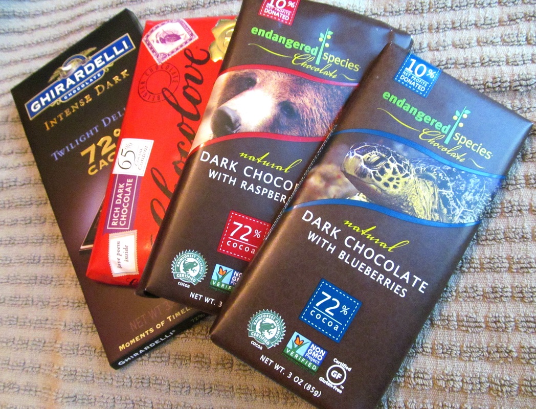 dark chocolate, chocolate, endangered species chocolate, nutrition, enticing healthy eating, arkansas, 