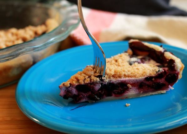 Fresh Blueberry Pie; Enticing Healthy Eating